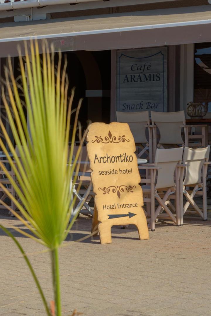 Archontiko Seaside Hotel Platanias  Dış mekan fotoğraf