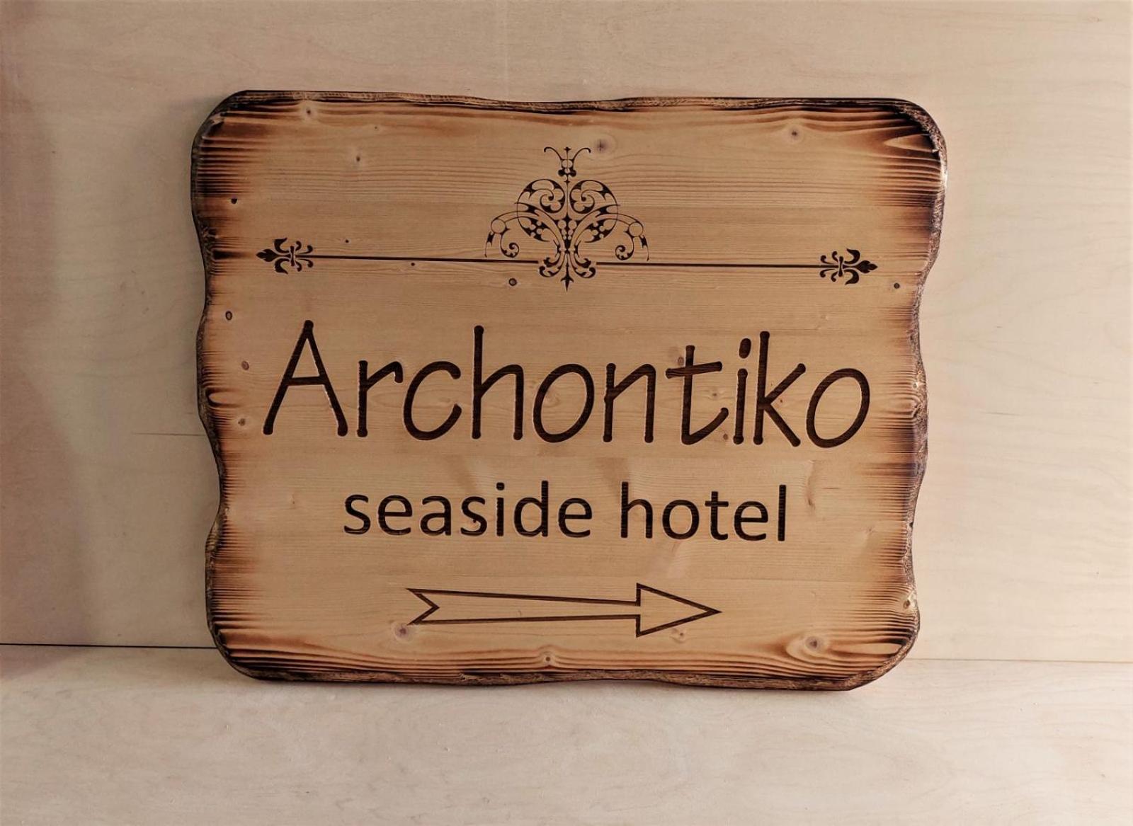 Archontiko Seaside Hotel Platanias  Dış mekan fotoğraf