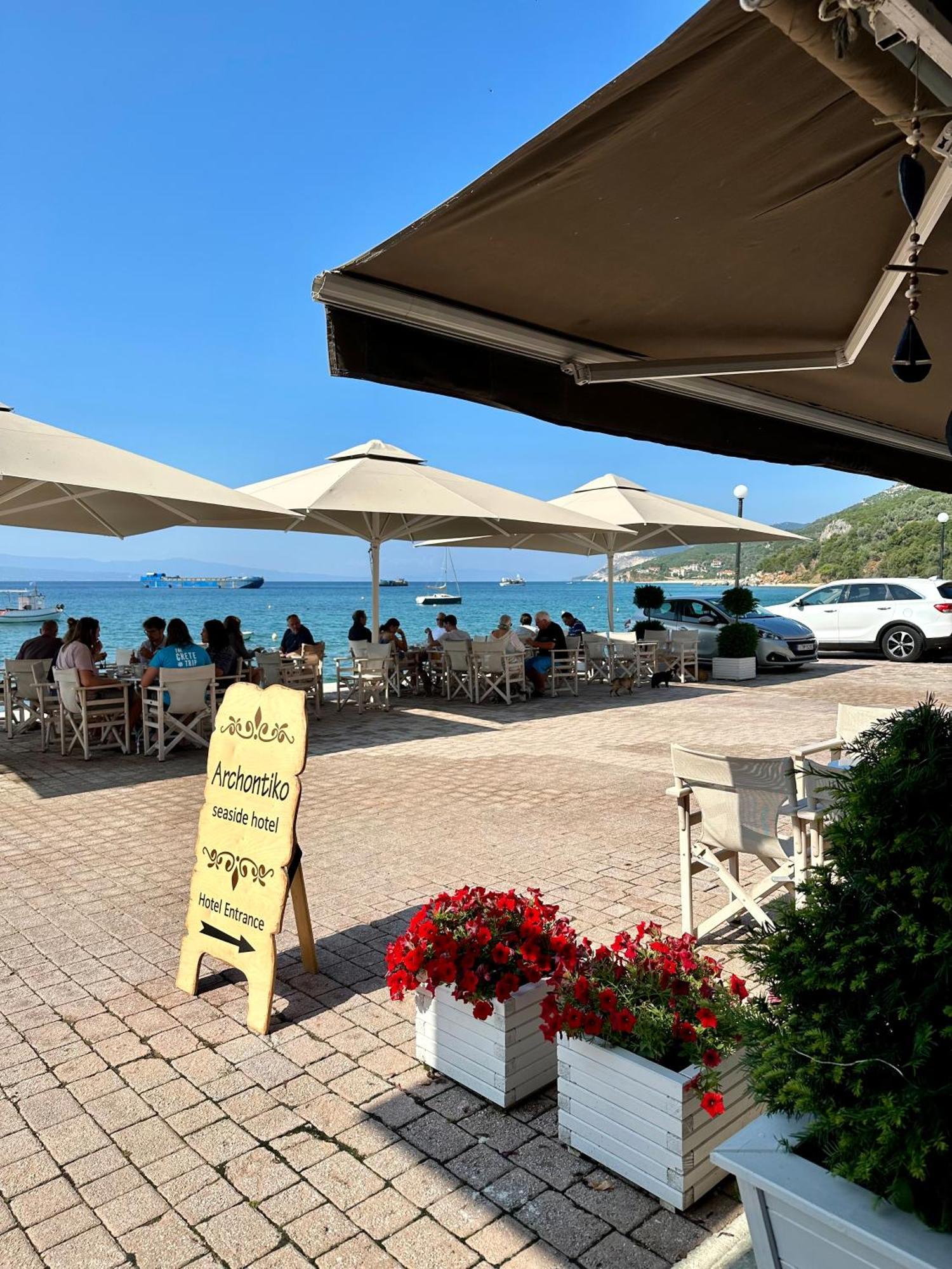 Archontiko Seaside Hotel Platanias  Dış mekan fotoğraf