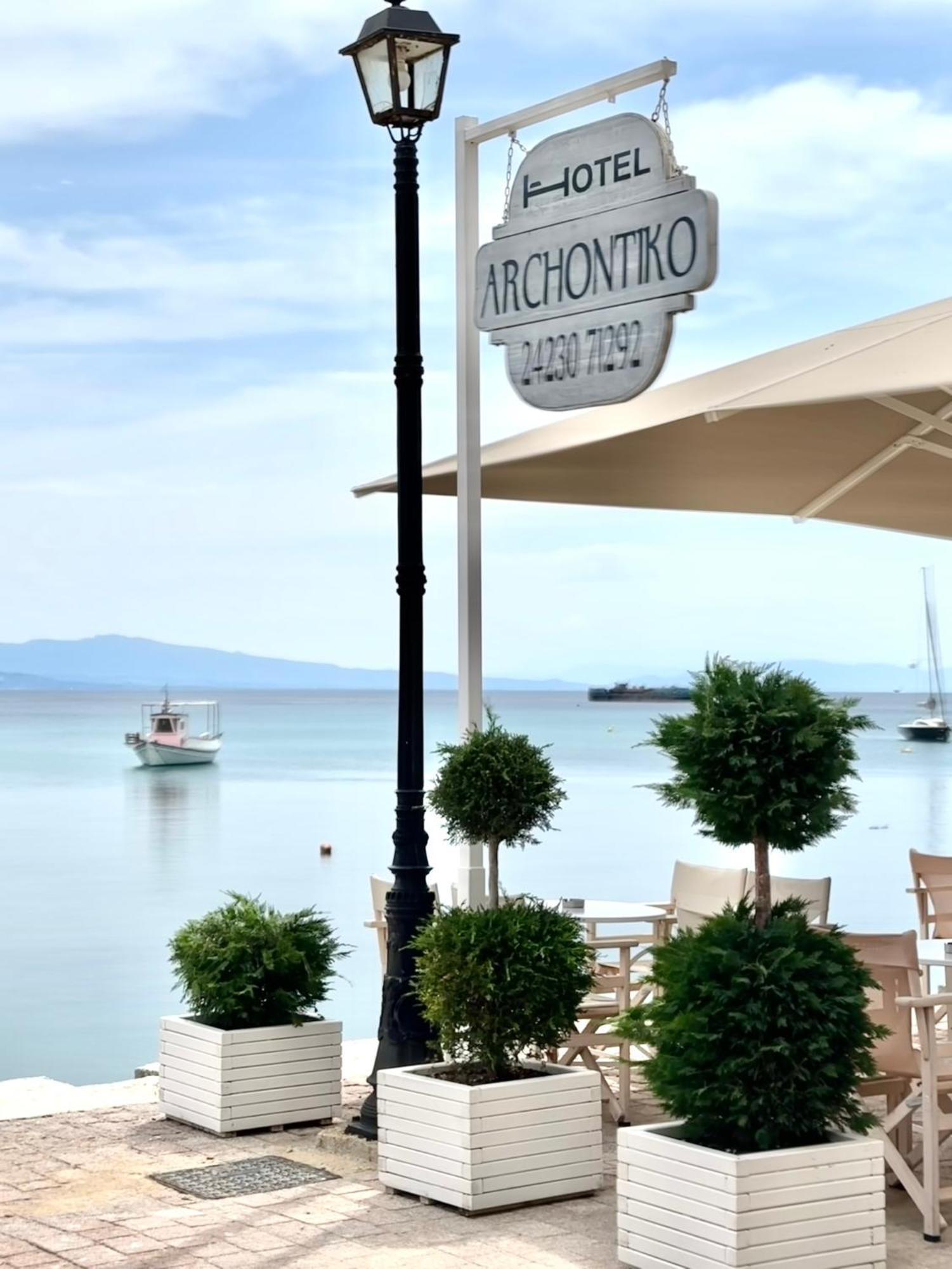 Archontiko Seaside Hotel Platanias  Dış mekan fotoğraf