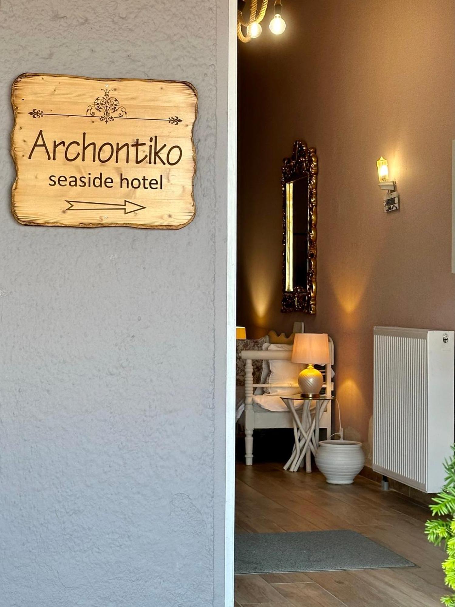 Archontiko Seaside Hotel Platanias  Dış mekan fotoğraf