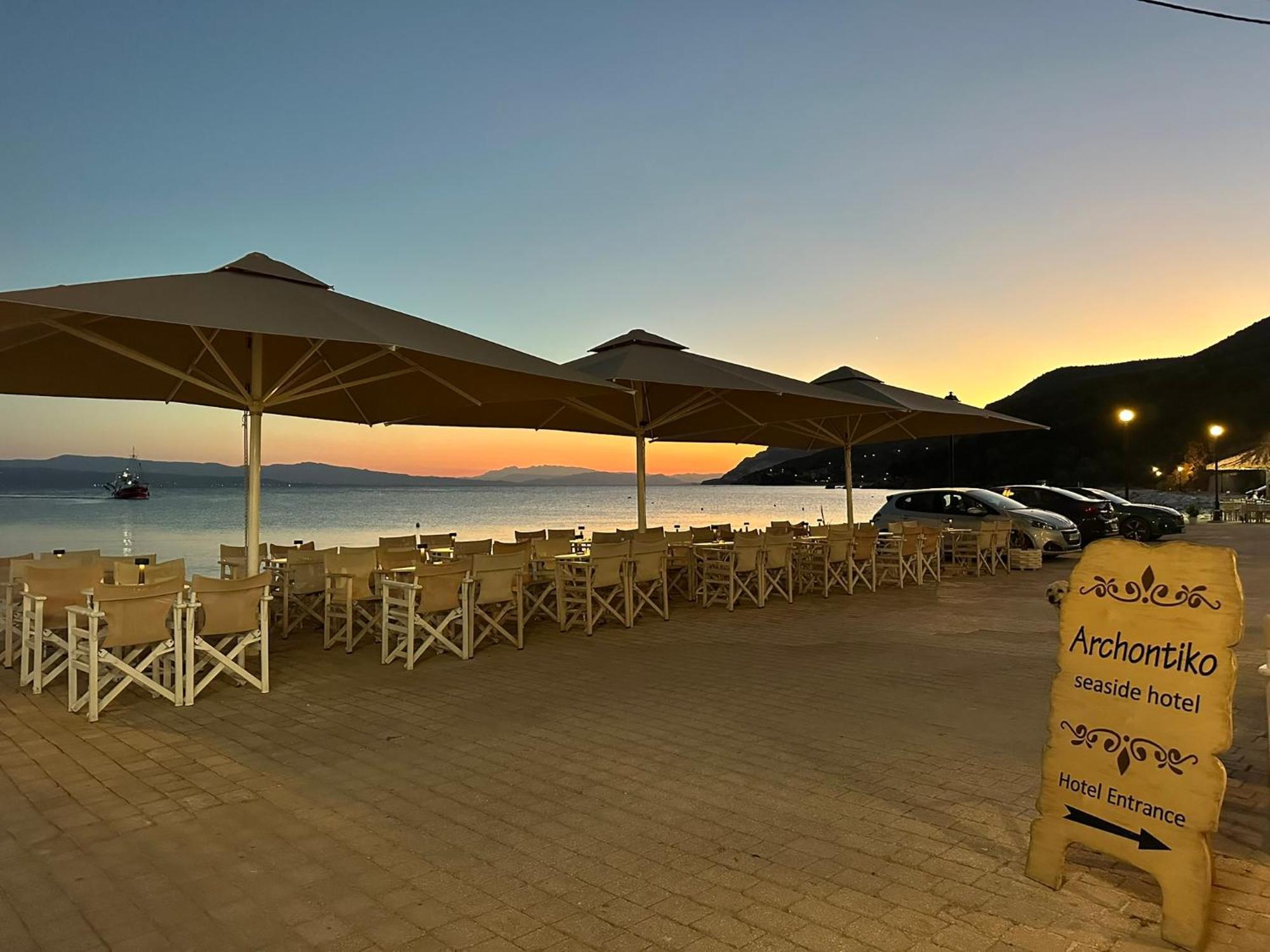 Archontiko Seaside Hotel Platanias  Dış mekan fotoğraf